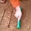 Máy rải hạt WANYEDI, Dụng cụ gieo hạt thủ công cầm tay 12 lỗ, Dụng cụ đục lỗ đất nhanh Dụng cụ làm vườn đất