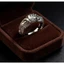 Nhẫn zircon cổ điển châu Âu và Mỹ, cá tính, thời trang cho cả nam và nữ