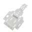 Tấm trượt bằng thép không gỉ cho xe RC 1 / 16 HBX 3100A 3101A 3103A, Bảo vệ giáp khung gầm hạng nặng, Phụ tùng nâng cấp Acces