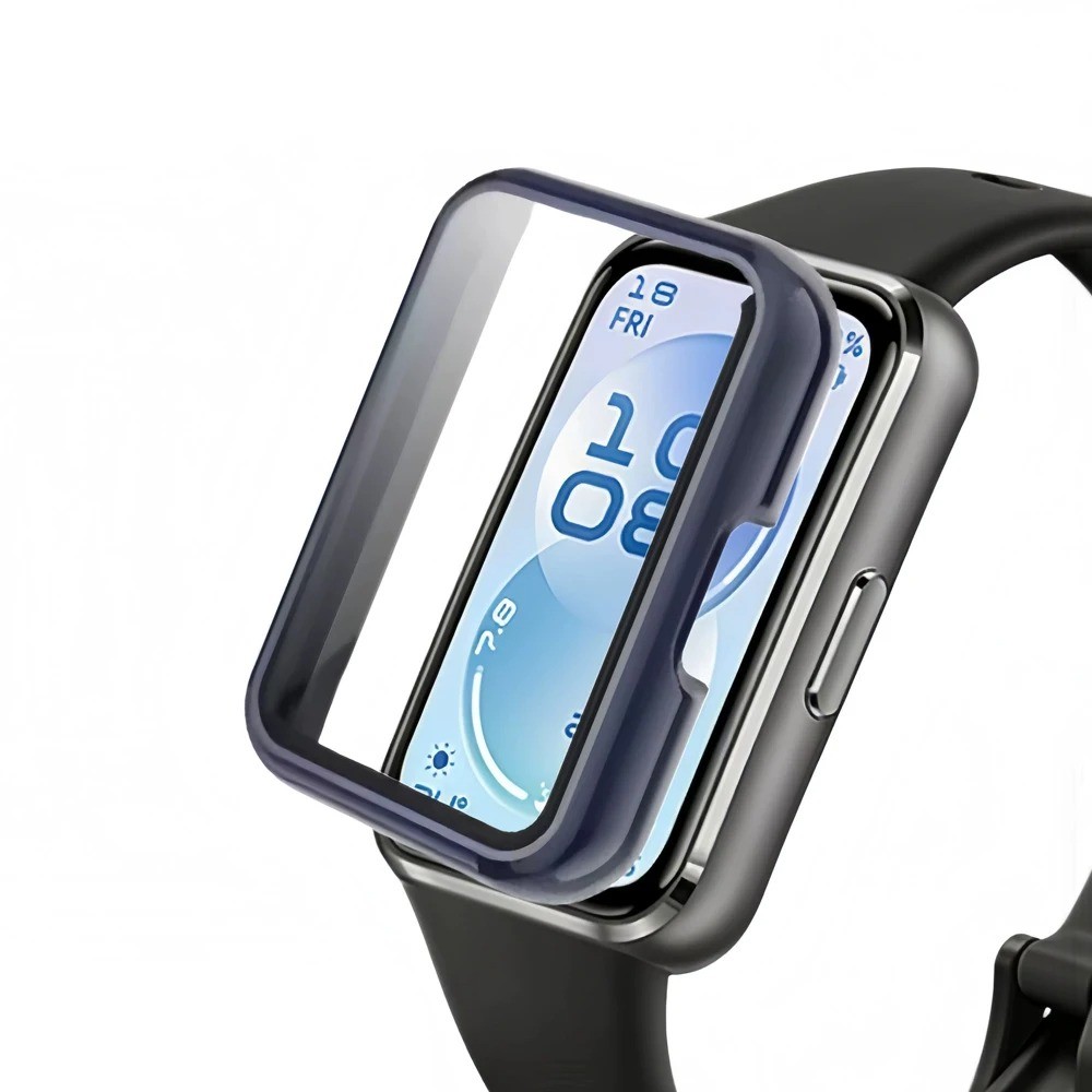 Ốp Lưng Cho Huawei Band 11 11Pro 10 9 8 Bảo Vệ Màn Hình Toàn Diện Cứng PC Ốp Lưng Kính Cường Lực Vỏ Đồng Hồ Bảo Vệ