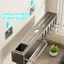 kệ treo đồ nhà bếp inox không gỉ không khoan đục cắm dao kéo tiện dụng sắp xếp bếp gọn nhẹ hiện đại