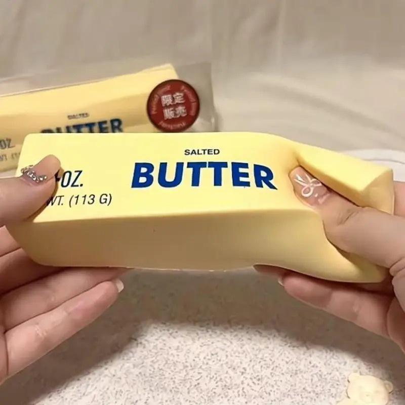 Bơ Dính Bóp Đồ Chơi Chậm Bơ Thanh Gạch Squishy Fidget Đồ Chơi Chống Căng Thẳng Giải Phóng Tay Thư Giãn Trẻ Em Quà Tặng