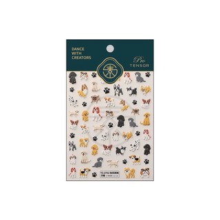 [Khuyến nghị của cửa hàng] Nhãn dán làm móng tay nhỏ vui vẻ Corgi Golden Retriever Shiba Inu Nhãn dán trang trí nhỏ dập nổi ba chiều hoạt hình 1.7
