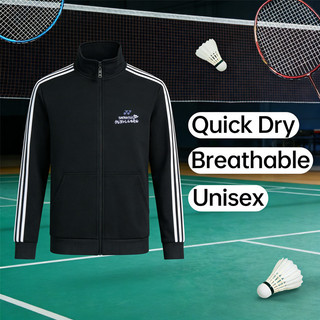 YONEX Nam Nữ Mới Hợp Thời Trang Thương Hiệu Thu Đông Đi Xe Đạp Ngoài Trời Huấn Luyện Áo Khoác Cầu Lông Dài Tay Áo Thể Thao Thoáng Khí Và Thoải Mái