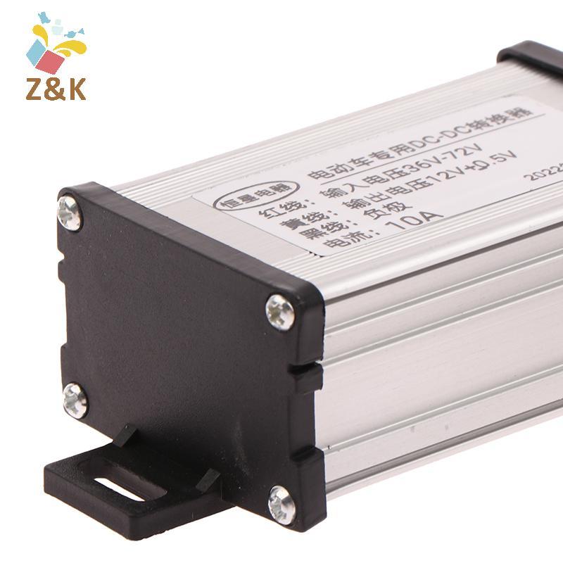 ZK 36 / 48 / 60 / 72V sang 12V 10A 15A 20A 180W Bộ Chuyển Đổi Xe Điện Biến Áp Điện VN