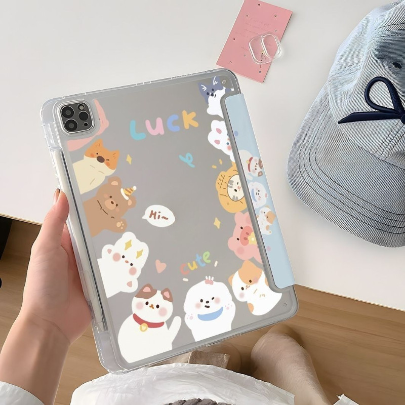 Ốp bảo vệ cho Samsung Galaxy Tab A9 + A11 S9 / S9FE / S10FE S6Lite S8 / S9 / S10ULTRA S7 + / S8 + / S7FE S11U A8 A7Lite S10plus S10Lite Y gấp vỏ máy tính bảng
