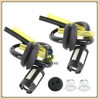 Combo BỘ LỌC XANG MÁY CẮT CỎ, phụ kiện máy cắt cỏ, bộ lọc xăng, đệm cao su máy cắt cỏ 139/140/GX35/TU43/GX25/TU26