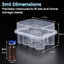 Hộp Bảo Quản Microtube GILL, Hộp Đựng Lọ Có Thể Xếp Chồng, 3 / 5 / 7 / 10mL Nhựa 2 / 10 / 24 Khe Cắm Tủ Đông Hộp Đựng Tủ Lạnh