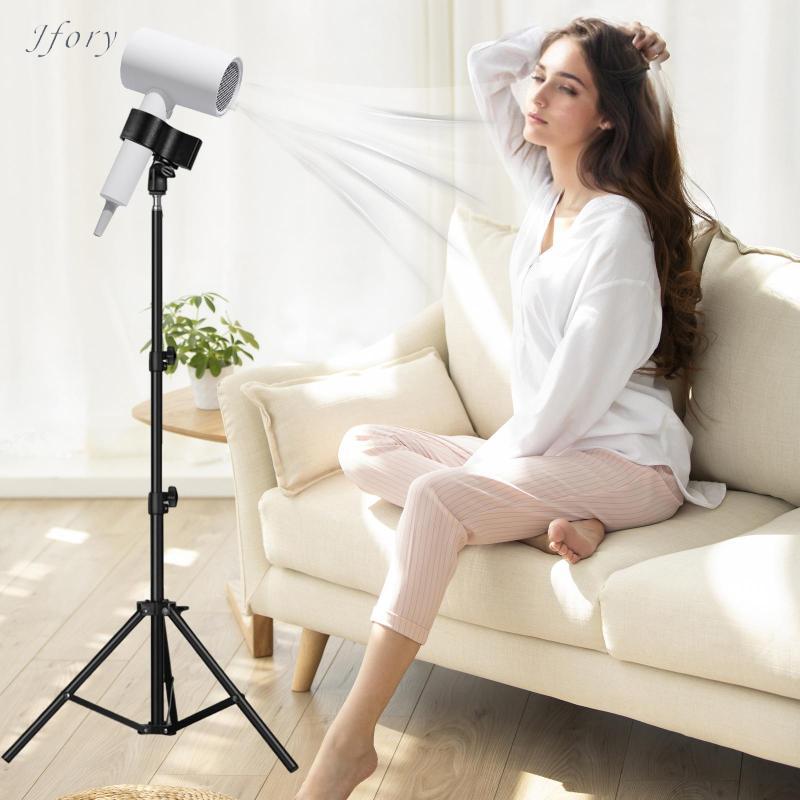 Giá đỡ máy sấy tóc cho thú cưng Thiết kế đầu kẹp chiều cao có thể điều chỉnh Nhà rảnh tay