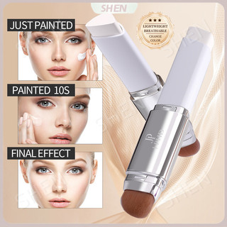 Kem nền tẩy hai đầu đổi màu nhiệt độ rắn Công suất lớn 13g Kem nền che khuyết điểm