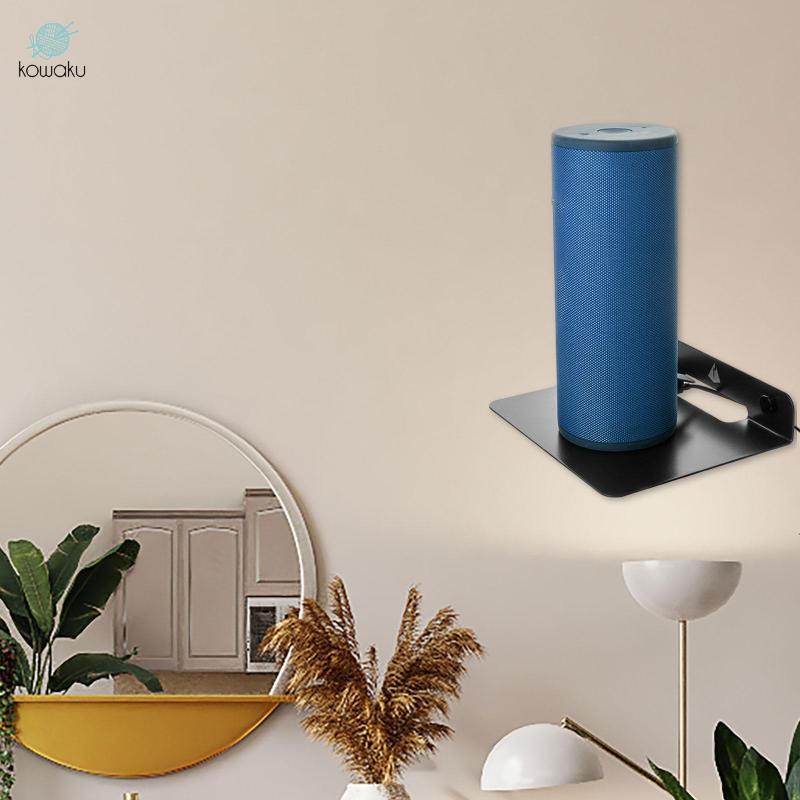 Kệ loa treo tường, Kệ treo tường nổi, Kim loại chắc chắn, Giá đỡ phụ kiện cao cấp nhỏ gọn cho loa