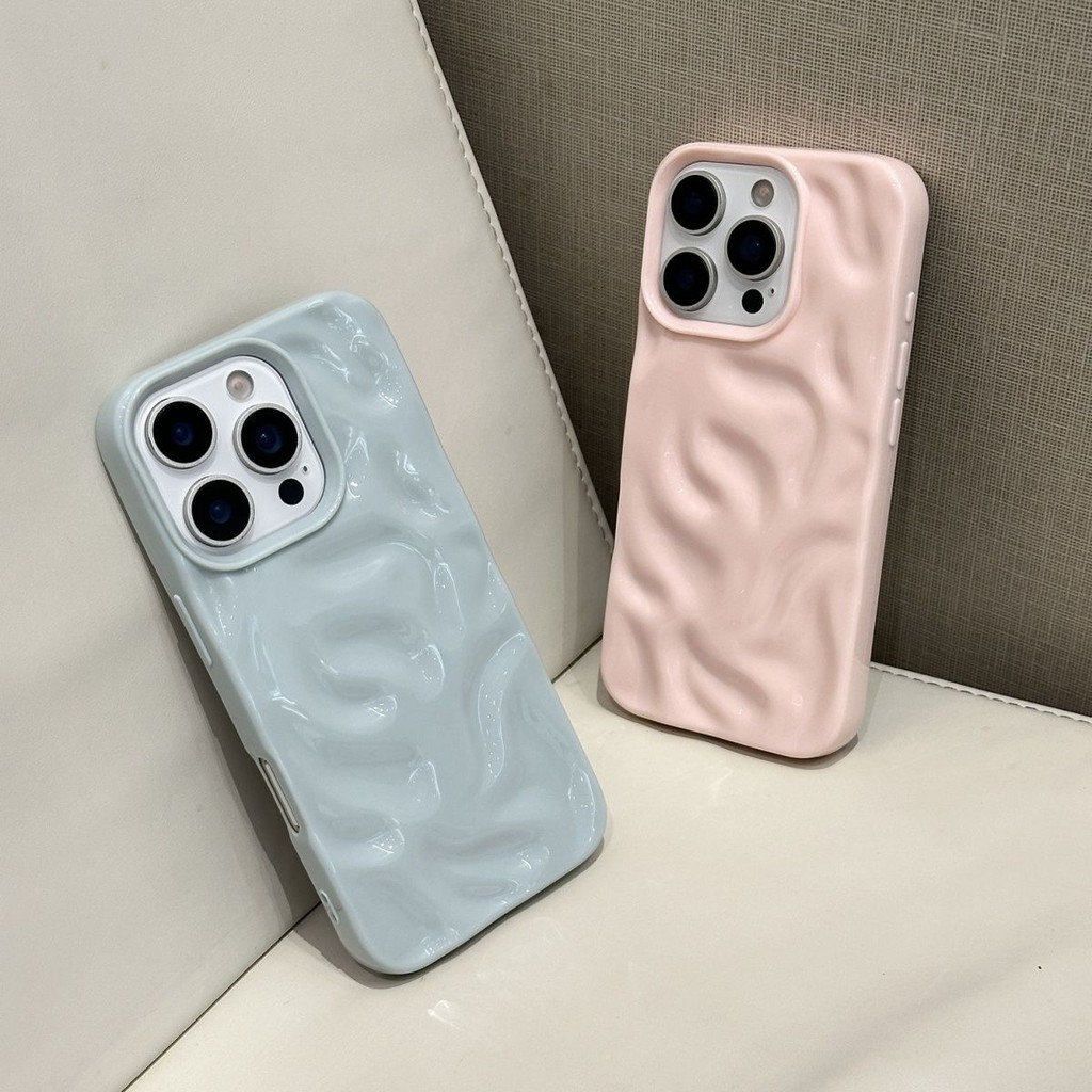 Hình dạng thiên thạch lập thể màu sắc tinh khiết thích hợp cho trường hợp iPhone 16promax 15 bao trọn gói 14 mềm 13 đơn