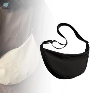 Túi đeo chéo lưỡi liềm thời trang, dung tích lớn, dây đeo có thể điều chỉnh, phù hợp nam nữ