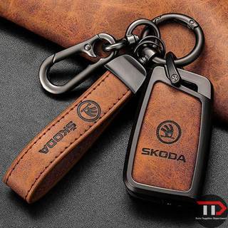 Vỏ chìa khóa ô tô hợp kim kẽm Skoda Thích hợp cho Komik / Ming Sharp / Speedy / Sharp / Kolok / Haori / Kodiyak