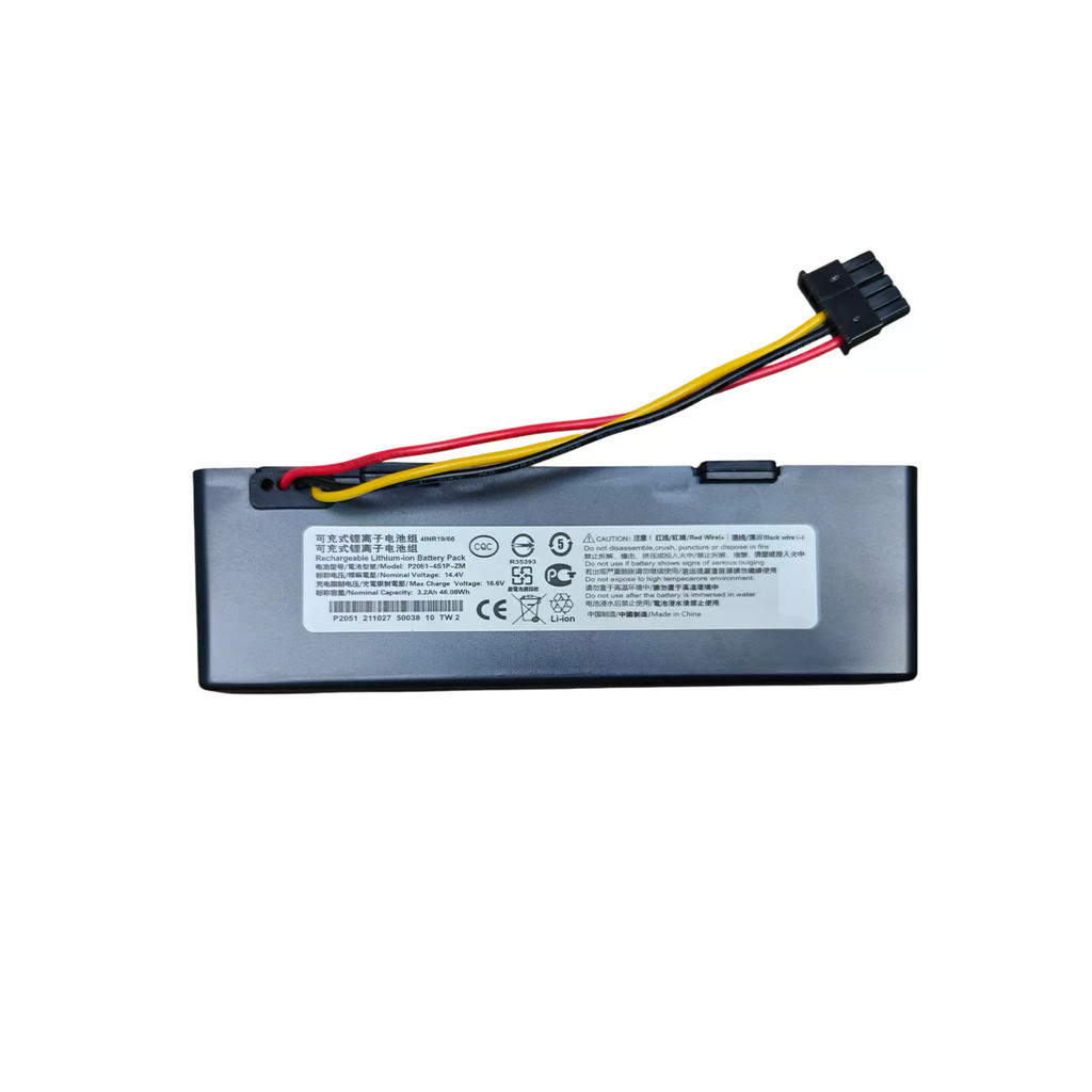 Pin thay thế Li-ion 6500mAh cho Xiaomi Robot hút bụi S10 Sạc nhanh lâu dài