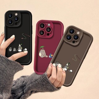 Tương thích cho Redmi 13C 12C 12 10C 10 9C 9A 9 A1 + A2 + Vỏ điện thoại Vỏ mềm silicon T-Totoros hoạt hình dễ thương