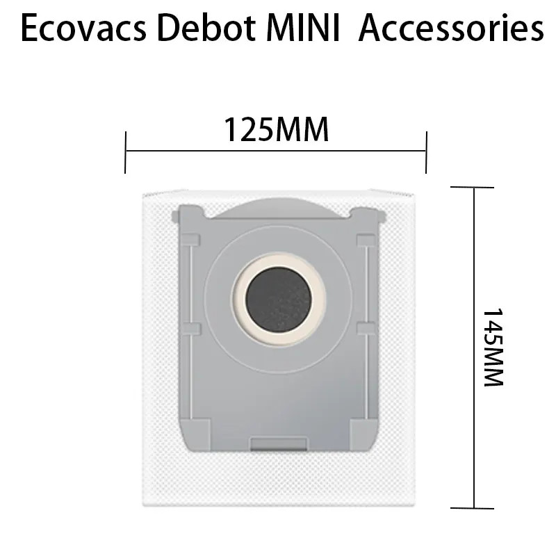 Ecovacs Deebot mini Robot hút bụi bàn chải chính túi bụi cạnh bàn chải lọc vỏ bàn chải chính