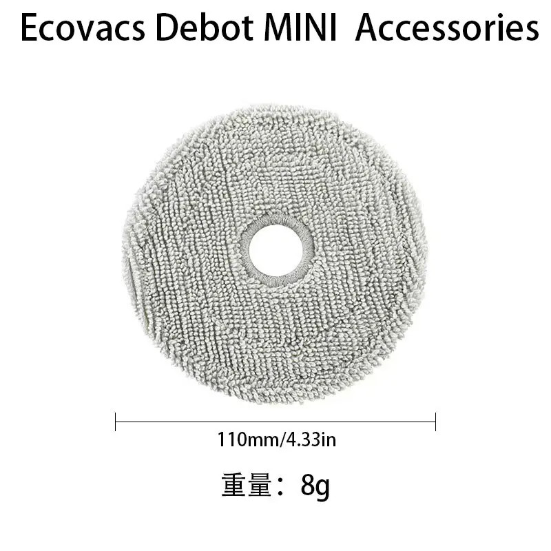 Ecovacs Deebot mini Robot hút bụi bàn chải chính túi bụi cạnh bàn chải lọc vỏ bàn chải chính