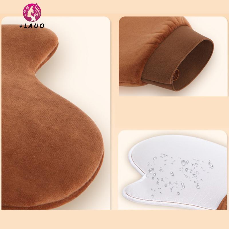 Găng tay dưỡng da toàn thân Springevenstar Găng tay tự thuộc da Găng tay hai mặt Ngăn ngừa vết bẩn Dụng cụ bôi tay Qui Dry Floing Găng tay Trang điểm Springevenstar