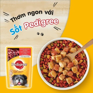 Pate cho chó Pedigree Gói 80g - 130g PATE PEDIGREE bổ xung vitamin và omega 6