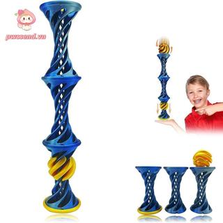 PWSEND Spin Ball, Đồ chơi thần tài thư giãn lo âu Bóng bánh răng in hình, Quả cầu quay cảm giác chất lượng cao Bóng căng thẳng cho trẻ em