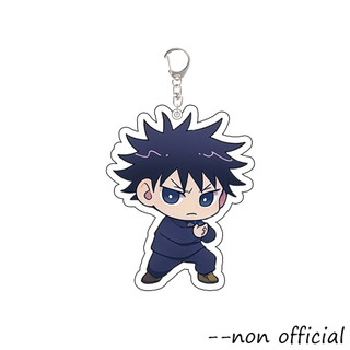 For Anime Jujutsu Kaisen Fushiguro Megumi Okkotsu Yuta Choso Zenin Naoya Itadori Yuji Acrylic Keychain Peripheral Pend