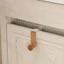 YUUKII Trên Cửa Móc Treo, Móc Cửa Tủ Bền Bằng Gỗ & Kim Loại, Không Khoan Treo Quần Áo Phong Cách Nhật Bản Tổ Chức Phòng Tắm Sử Dụng