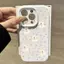 Bột nhạt Cub hoa gạo nếp trường hợp cho iPhone 17 trường hợp điện thoại 16promax 15 14