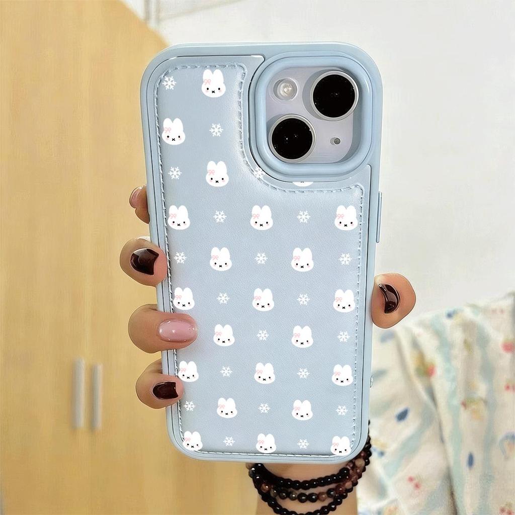 Mềm mại đáng yêu chấm nhỏ cho trường hợp iPhone 17Pro 15plus Nhật Bản Hàn Quốc 1312pro cá tính 11 lỗ lớn