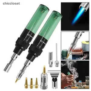 Bộ sắt hàn cầm tay 1300 độ C Đầu đốt bút hàn thổi ngọn đuốc Gas Hàn sắt không dây Butan Tip Tool Đẹp