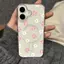Bột Sakura Dot cho iPhone 171615promax trường hợp 141512 rõ ràng hút từ 13pro lỗ lớn