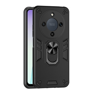 Dành Cho Honor X9d / X70 5G Ốp điện thoại Chiến Binh Thiết Kế Lưng Cứng Có Giá Đỡ Nhẫn Chống Sốc Mềm TPU Nâng Cạnh Mỏng Bao