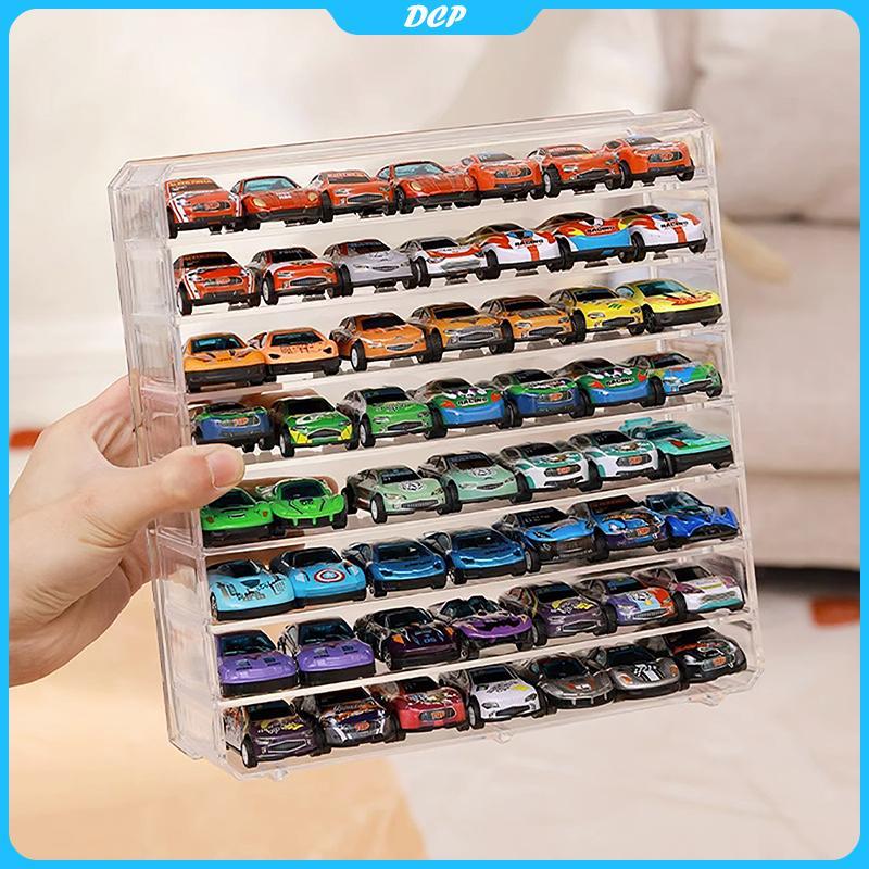 [DCP] 1/64 carpark Acrylic mô hình cảnh hiển thị hộp, lý tưởng cho các mô hình xe bộ sưu tập [VN]