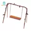 Gamchiano Nhà Búp Bê Thu Nhỏ Xoay DIY Trang Trí Phụ Kiện Cảnh Đạo Cụ Ngoài Trời 1 / 12 Mini Nội Thất Sân Vườn Mô Phỏng Hiên Nhà Xoay