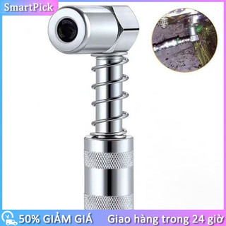 Khớp nối mỡ áp suất cao 90° cho khu vực không gian hạn chế, Khớp Vòi Phun, Khớp Nối 90°, Công Cụ Lắp Ráp Mỡ