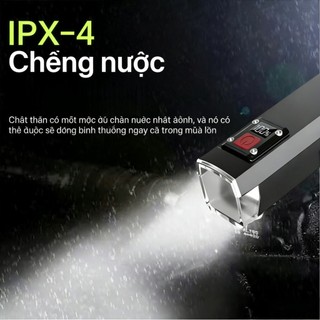 Đèn xe đạp IPX4 chống nước | Nhiều chế độ sáng linh hoạt | Phạm vi chiếu sáng rộng | Màn hình kỹ thuật số hiện đại