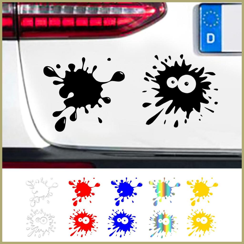 Dán Phản Quang Ngộ nghĩnh Chống Thấm Nước Cửa Sổ Ô Tô Decal Đa Năng Phản Quang Dán Xe Ô Tô Ngộ nghĩnh Abredvn