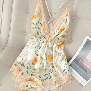 Shop Home Quần Lót Nữ Gợi Cảm Retro In Hình Sling Một Mảnh Dây Đồng Phục Bộ Đồ Ngủ Thoáng Mát