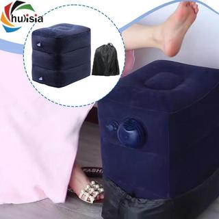 Đệm chân bơm hơi Có thể điều chỉnh chiều cao Gối du lịch Đệm máy bay cao cấp cho máy bay Tàu hỏa Văn phòng Trẻ em Người lớn