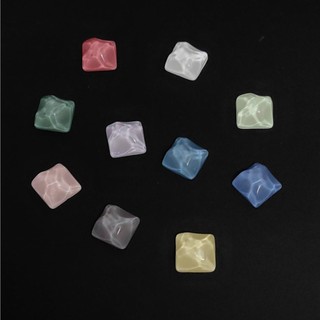 CHARM/STICKER: ĐÁ RESIN GIẢ NGỌC LẤP LÁNH- PHỤ KIỆN DIY-COMBO 10-20-30 VIÊN