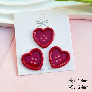 [SALE 20K] Set Charm Hello Kitty Đỏ Rượu Vang Baby Cute – Nơ Chấm Bi, Trái Tim, Sao & Hello - charm dễ thương hottrend