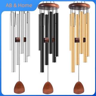 ABQ Classic 26 Inch Nhôm Chuông Gió Có Gỗ Treo Thẻ Trang Trại Sân Vườn Ban Công Hành Lang Trang Trí VN