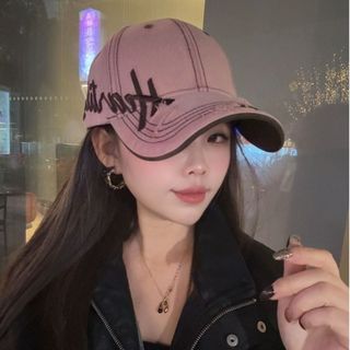 Mũ Bóng Thêu Nữ Phong Cách Thể Thao Rách Mới 2026