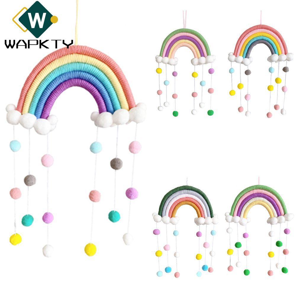 WAPKTY Treo Tường Trang Trí Ảnh Chống Đỡ Trang Trí Phòng Macrame Clouds ...