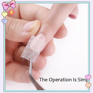 [beautifulhome] 10 / 20 Chiếc Sợi Thủy Tinh Lụa Cho Móng Tay Dạng Nối Dài Lụa Không Dệt Sợi UV Gel [beauty]