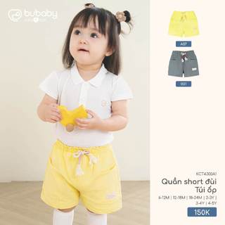 Bubaby KCT430000, KCT4300A1 Quần short đùi   🔅 cho bé SS26.T2.2