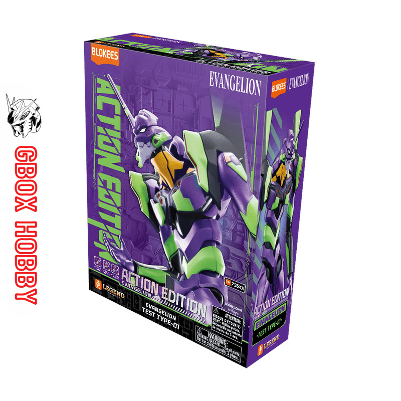 Mô hình Blokees Evangelion Test Type 01 Action Edition Model AE01 EVA ...