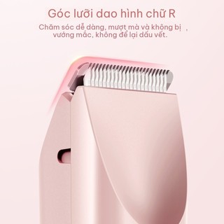 2026 Máy Cạo Lông Không đau Chức Năng Máy Cạo Râu điện Nữ Mới 2-trong-1,Tông đơ Bikini,Chống Nước IPX7, Lưỡi Dao Gốm Kép