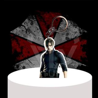 Gantungan Kunci / Gantungan HP Resident Evil - Leon S Kennedy - Ganci Akrilik - Keychain - Leon 1, Gantungan Kunci