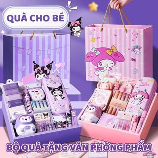 Bộ Quà Tặng Văn Phòng Phẩm Đầy Đủ Túi Đựng Bút Dễ Thương Cùng Đồ Dùng Học Tập Cao Cấp, Món Quà Tuyệt Vời Cho Bé